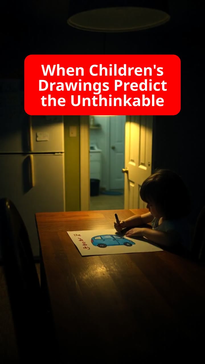 When Children's Drawings Predict the Unthinkable
