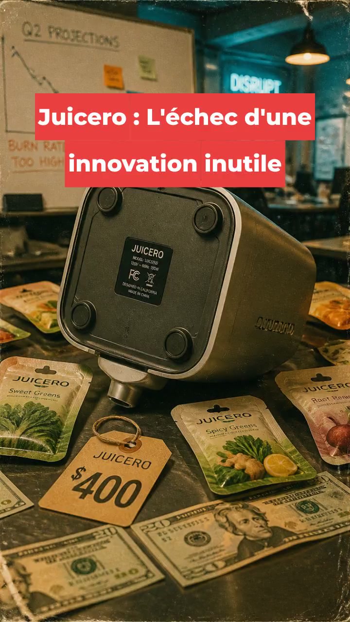 Juicero : L'échec d'une innovation inutile