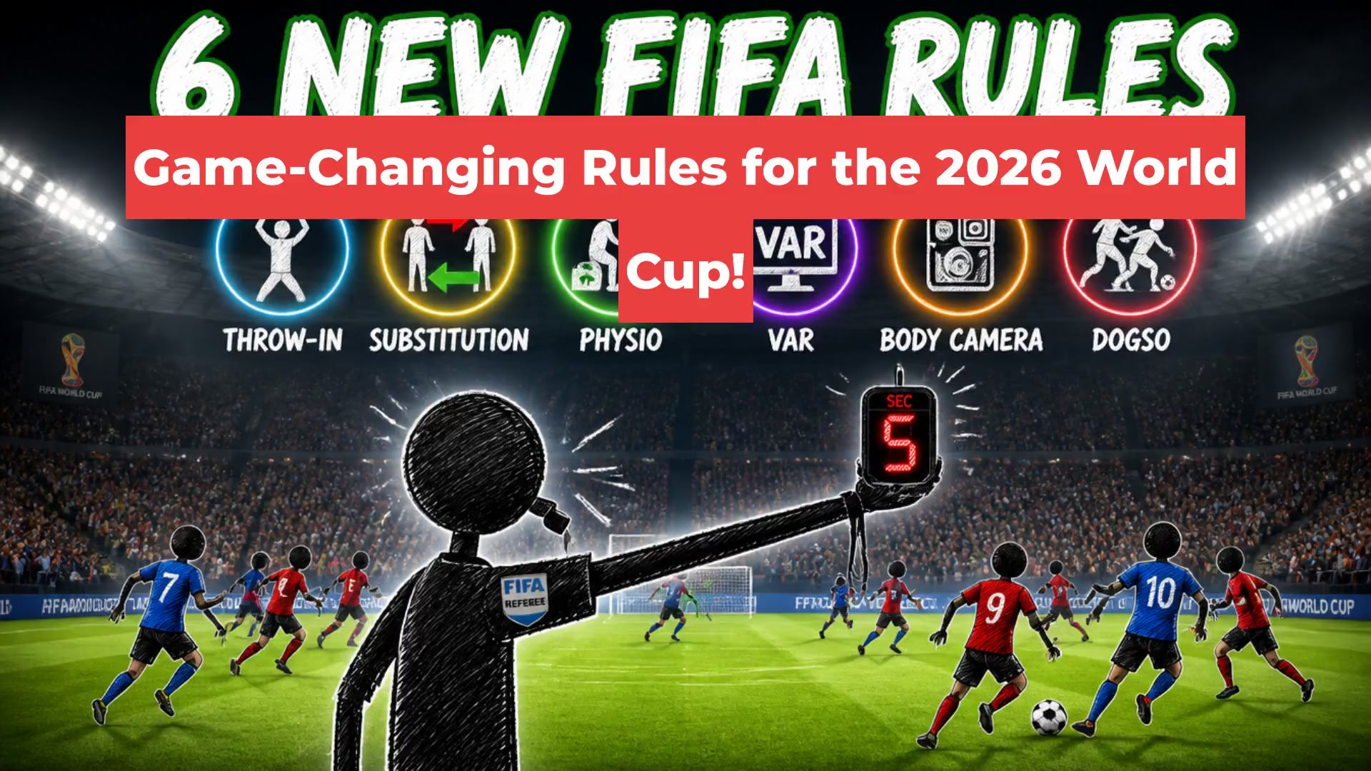 Game-Changing Rules for the 2026 World Cup!