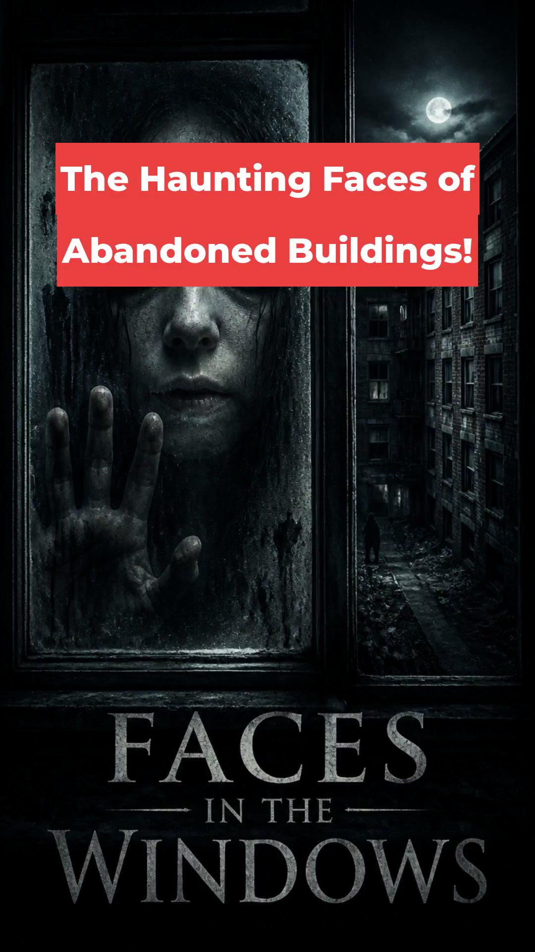 The Haunting Faces of Abandoned Buildings!