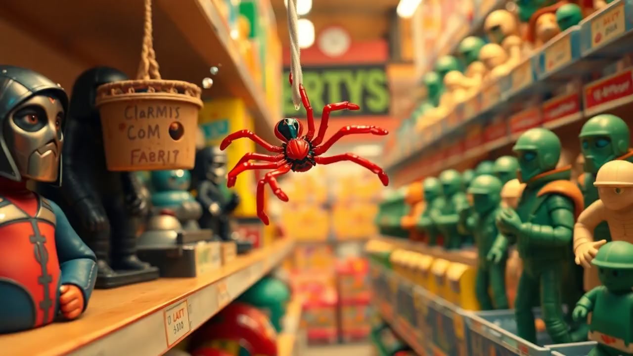 Spider-Figure sauve le monde de plastique !