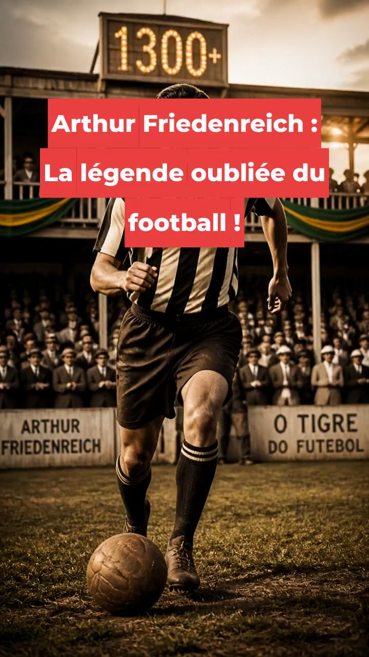 Arthur Friedenreich : La légende oubliée du football !