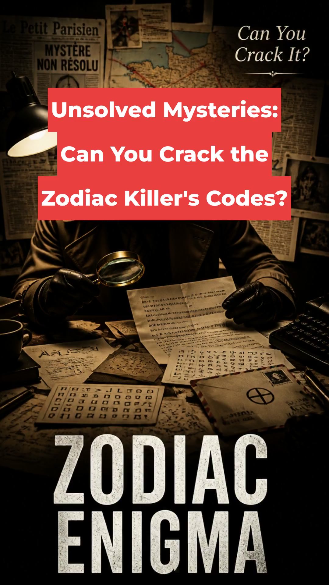 Unsolved Mysteries: Can You Crack the Zodiac Killer's Codes?