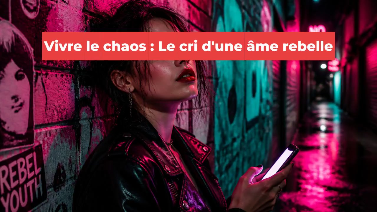 Vivre le chaos : Le cri d'une âme rebelle