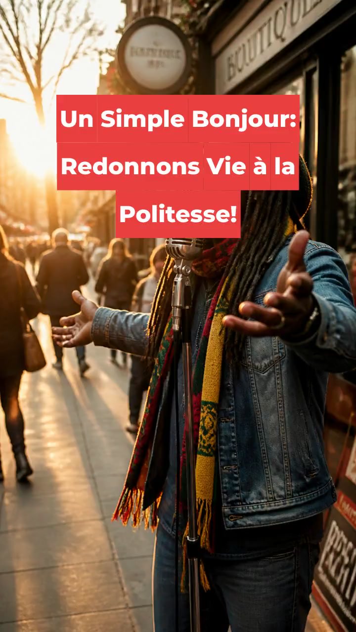 Un Simple Bonjour: Redonnons Vie à la Politesse!