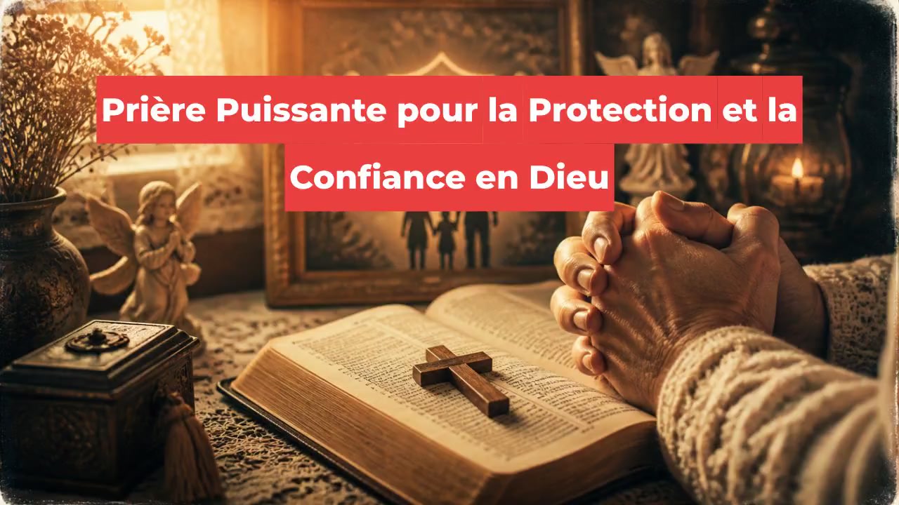Prière Puissante pour la Protection et la Confiance en Dieu