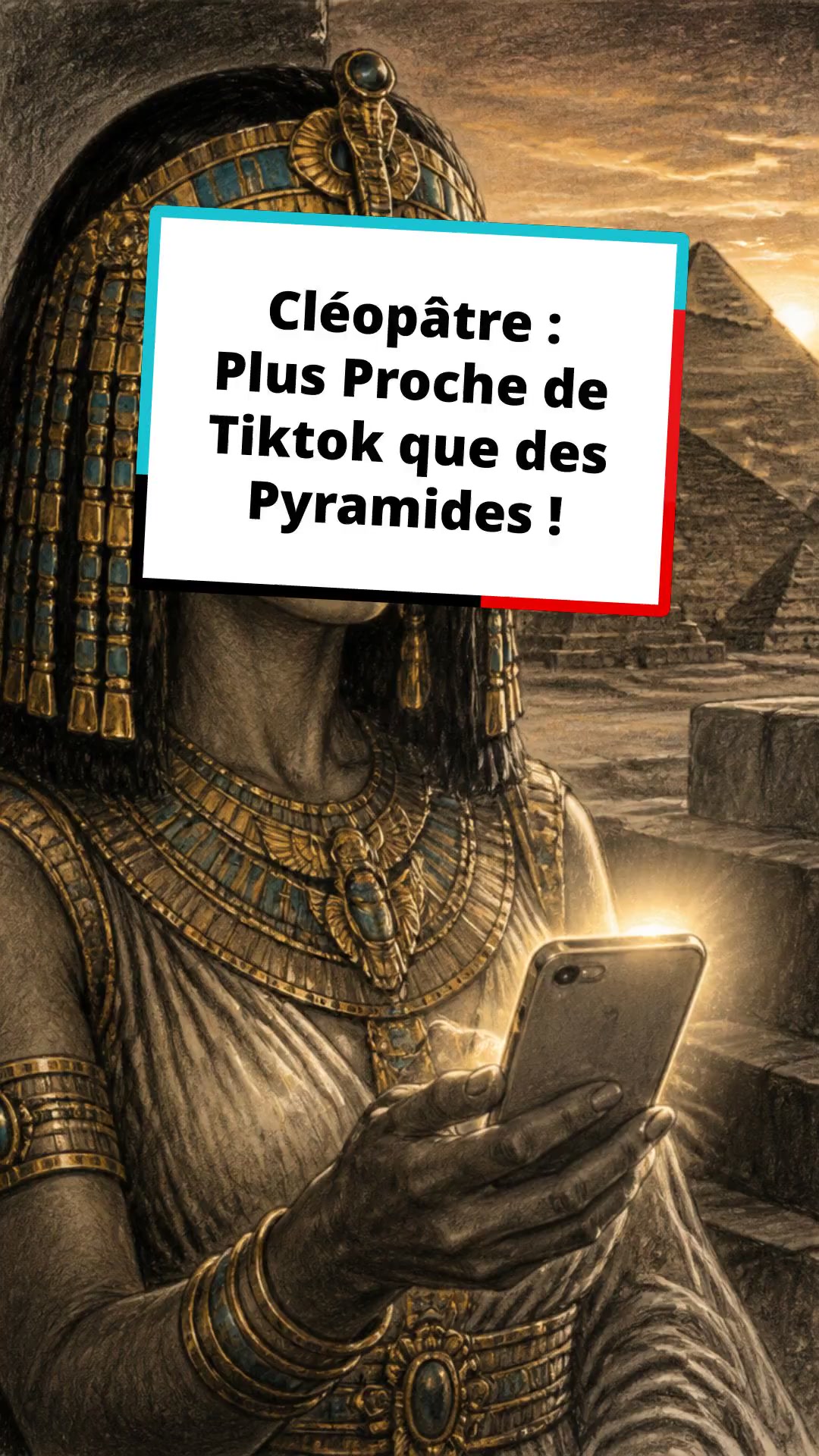 Cléopâtre : Plus Proche de Nous que des Pyramides !