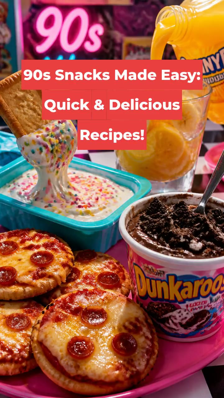 90s Snacks Made Easy: Quick & Delicious Recipes!