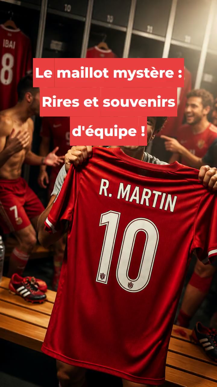 Le maillot mystère : Rires et souvenirs d'équipe !