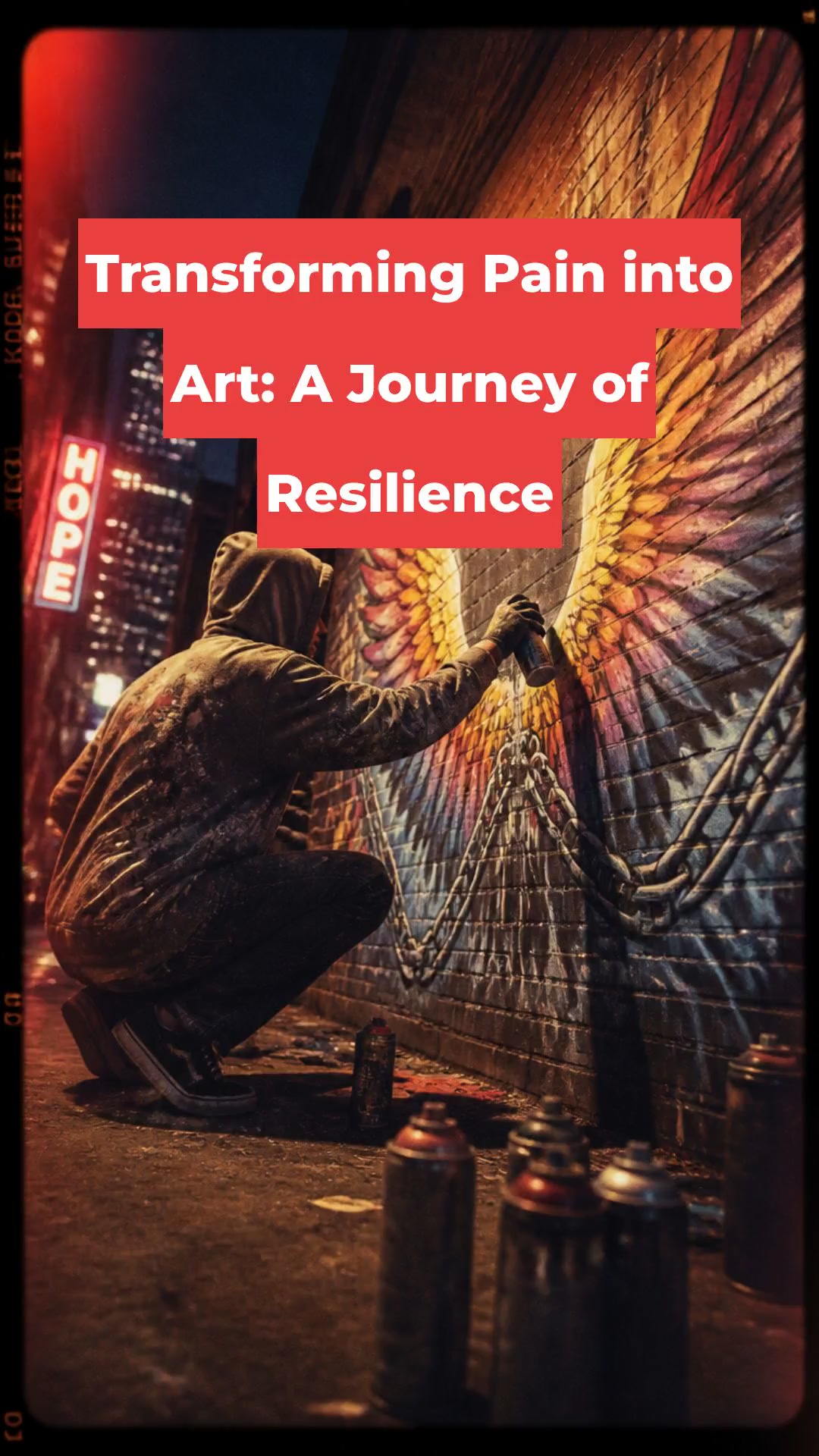 Transforming Pain into Art: A Journey of Resilience