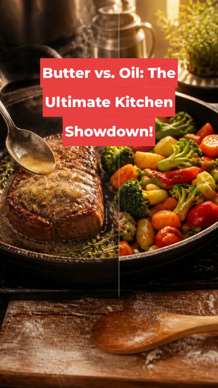 Butter vs. Oil: The Ultimate Kitchen Showdown!