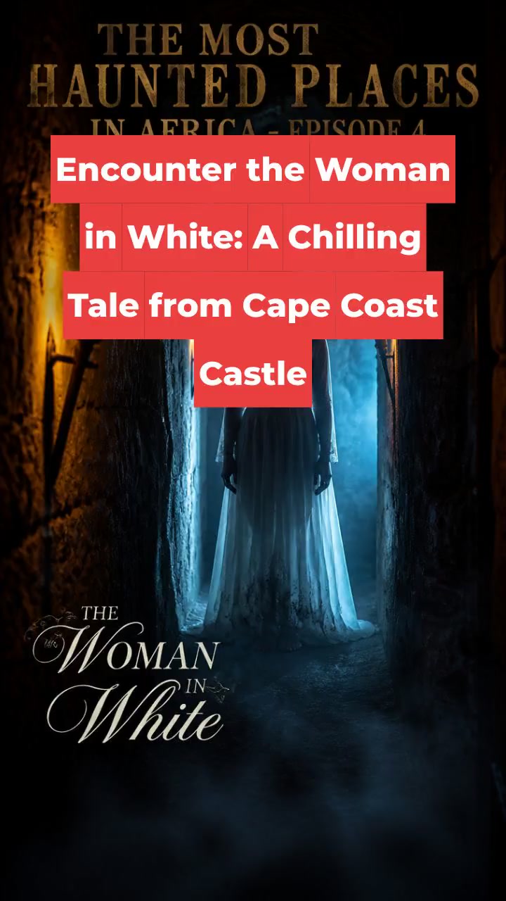 Encounter the Woman in White: A Chilling Tale from Cape Coast Castle
