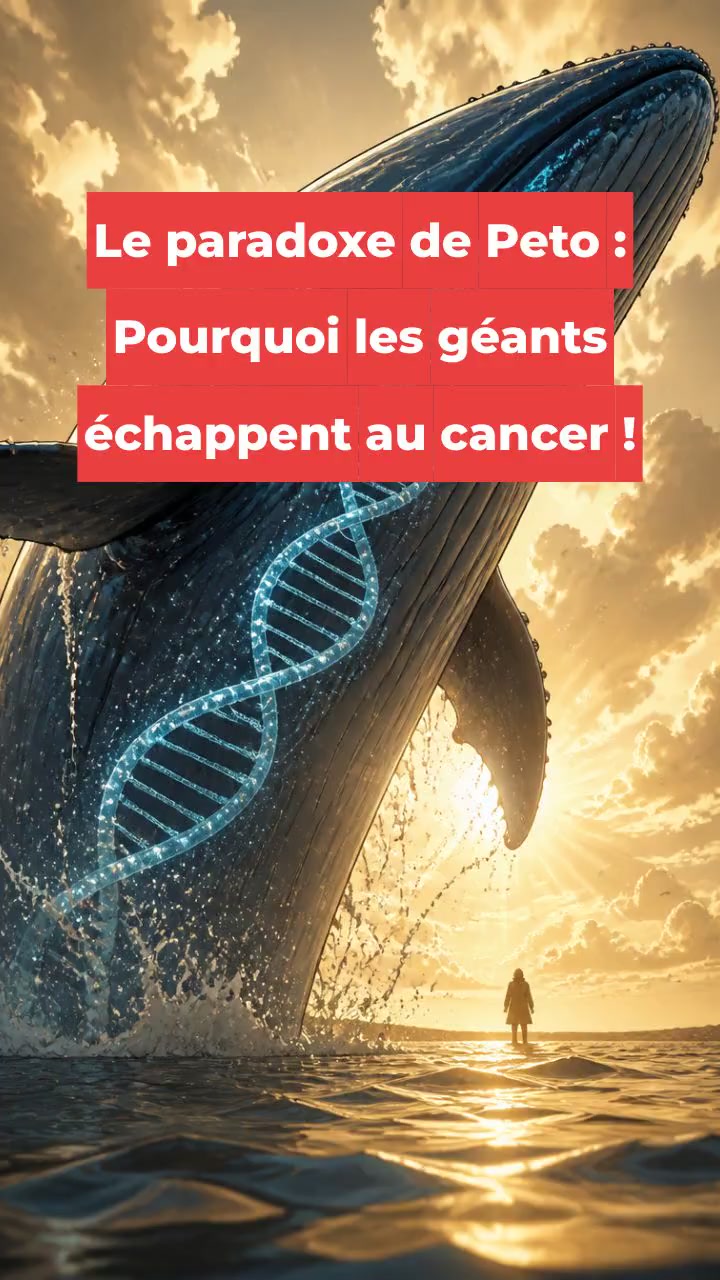 Le paradoxe de Peto : Pourquoi les géants échappent au cancer !