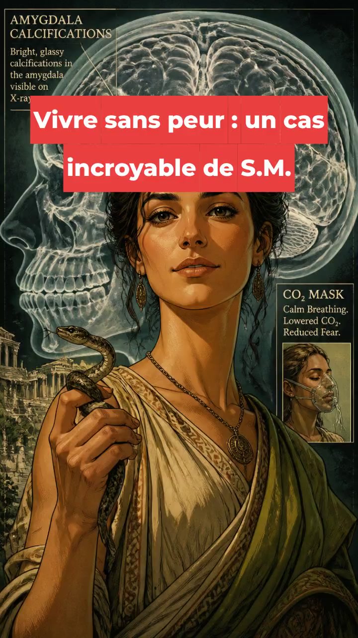 Vivre sans peur : un cas incroyable de S.M.