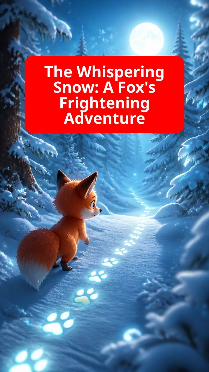 The Whispering Snow: A Fox's Frightening Adventure