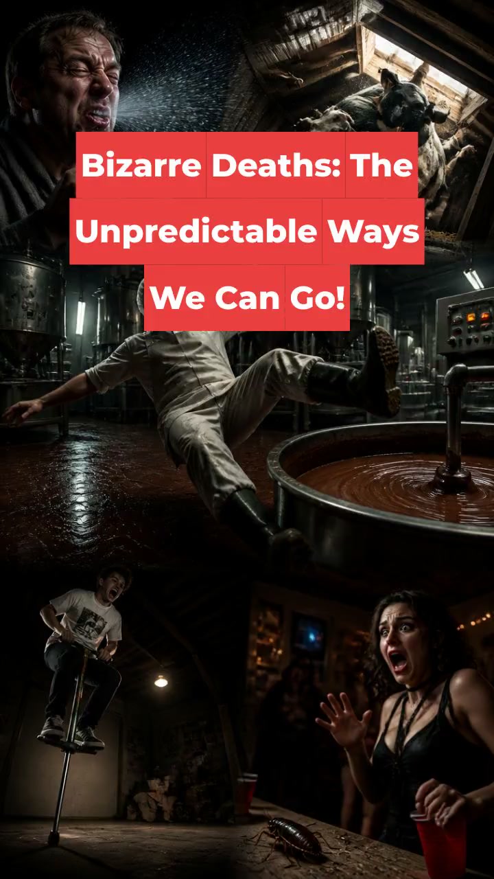 Bizarre Deaths: The Unpredictable Ways We Can Go!