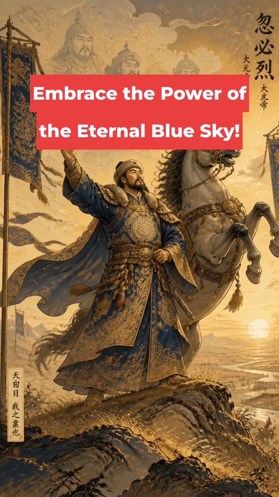 Embrace the Power of the Eternal Blue Sky!