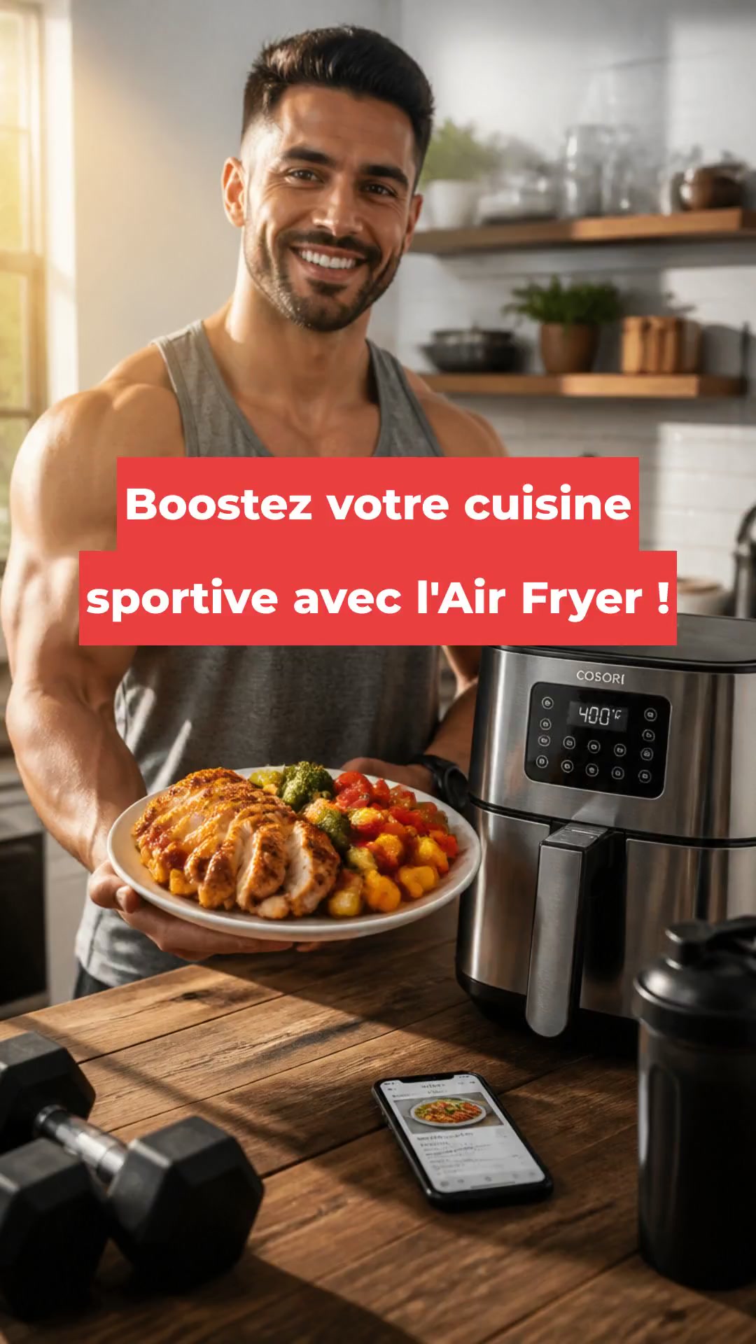 Boostez votre cuisine sportive avec l'Air Fryer !