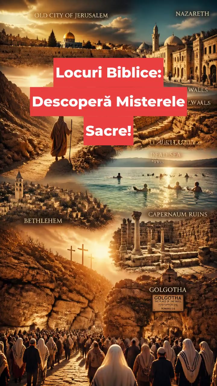 Locuri Biblice: Descoperă Misterele Sacre!