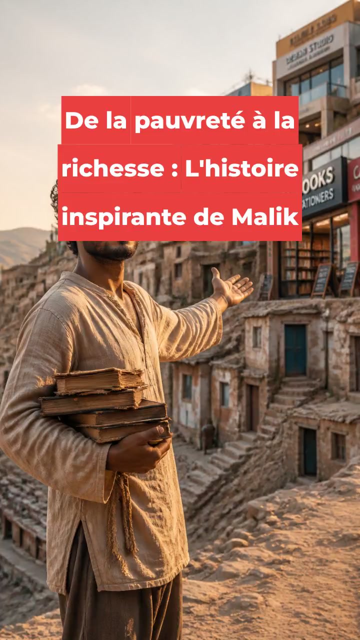 De la pauvreté à la richesse : L'histoire inspirante de Malik