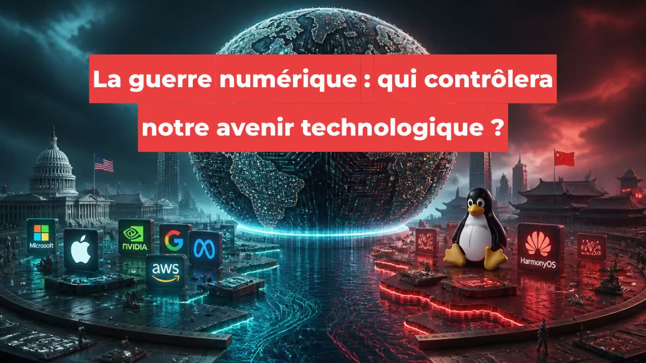 La guerre numérique : qui contrôlera notre avenir technologique ?