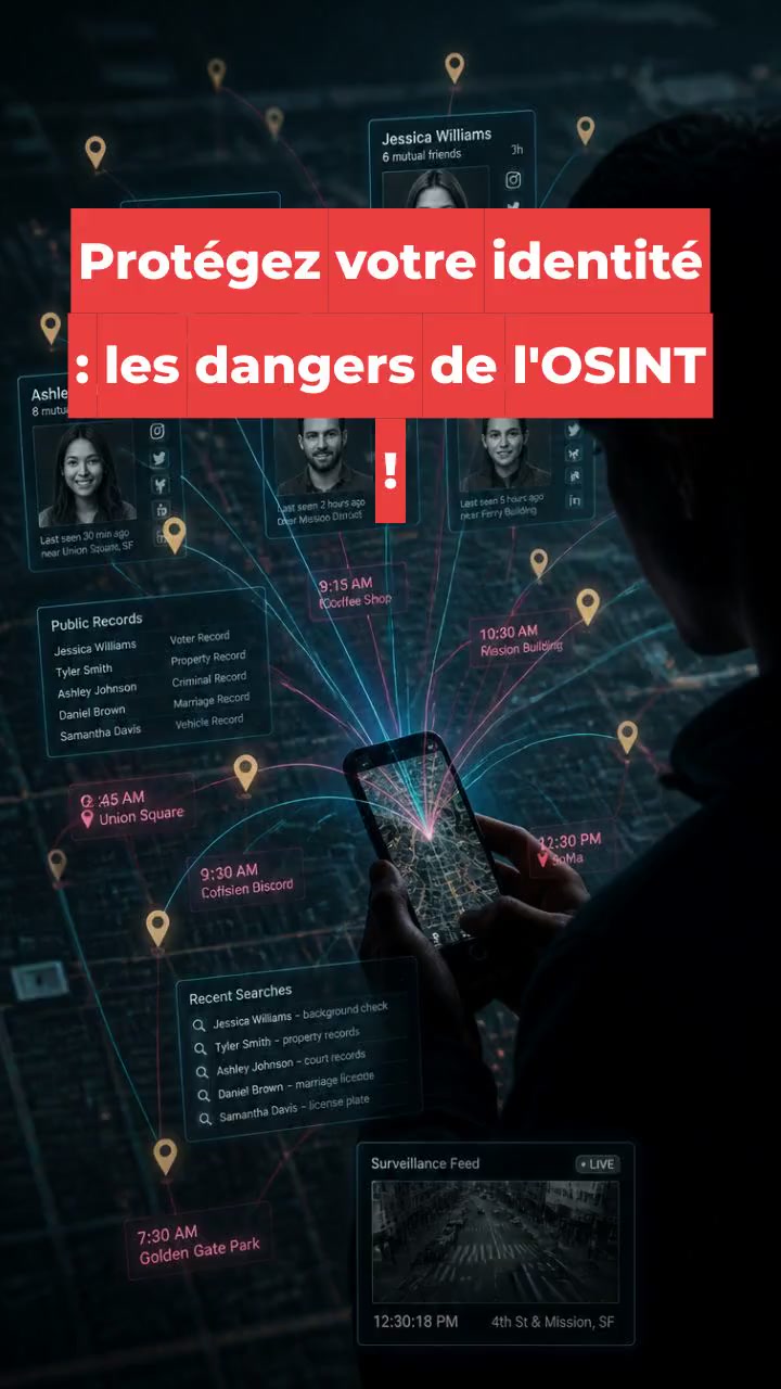 Protégez votre identité : les dangers de l'OSINT !