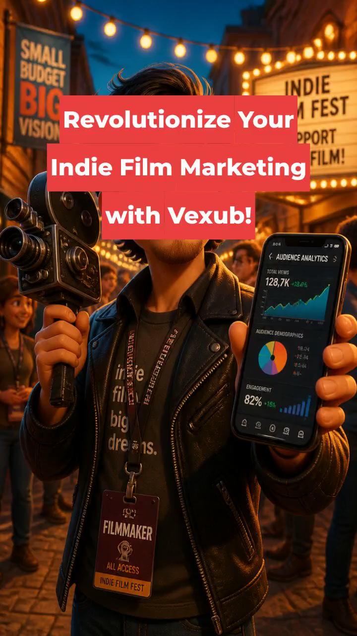 Revolutionize Your Indie Film Marketing with Vexub!