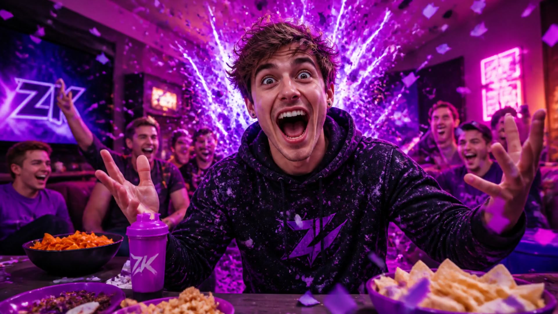 Purple's Wildest Surprise Party Ever!