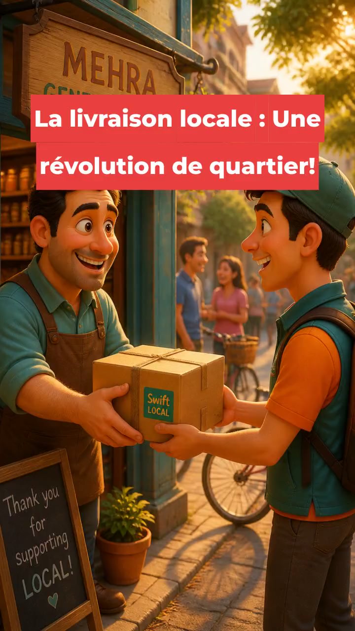 La livraison locale : Une révolution de quartier!