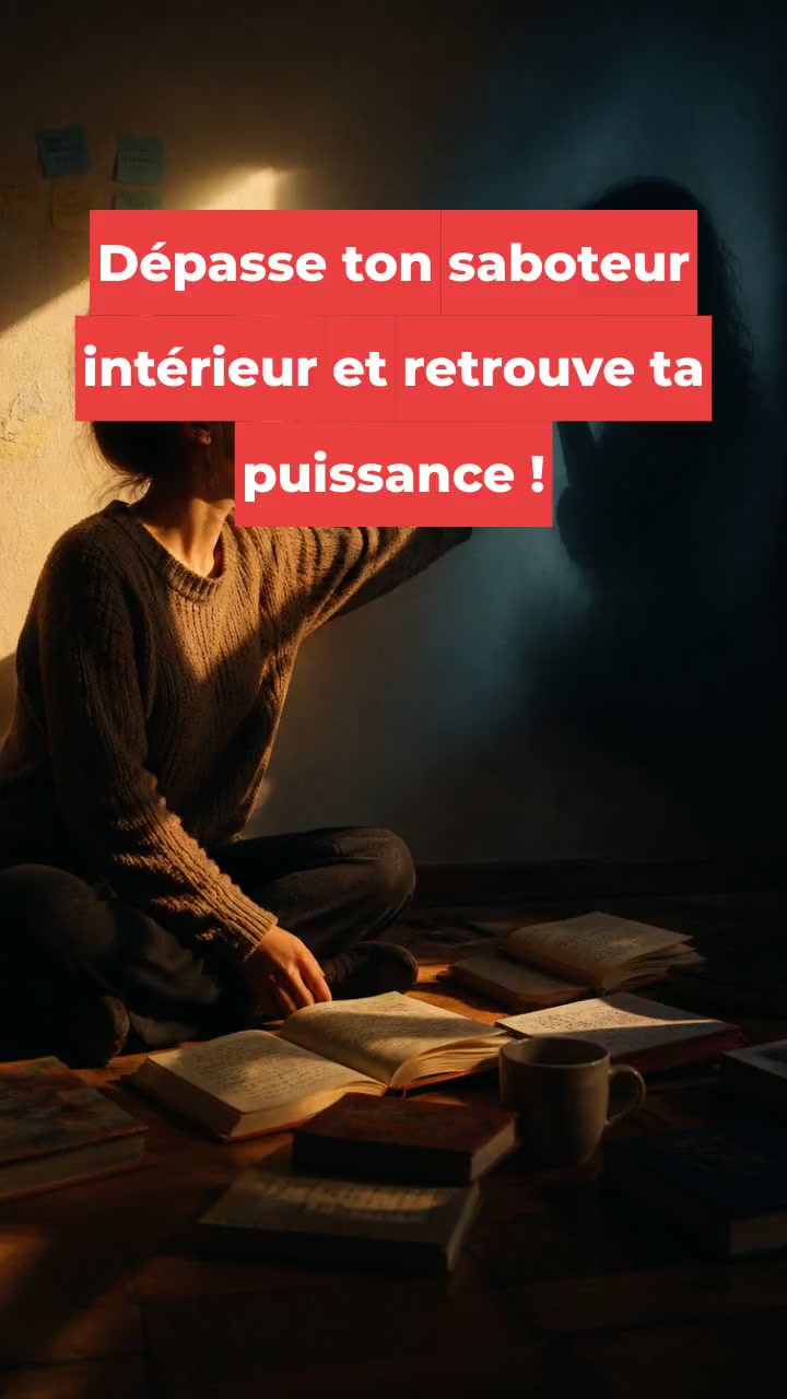 Dépasse ton saboteur intérieur et retrouve ta puissance !
