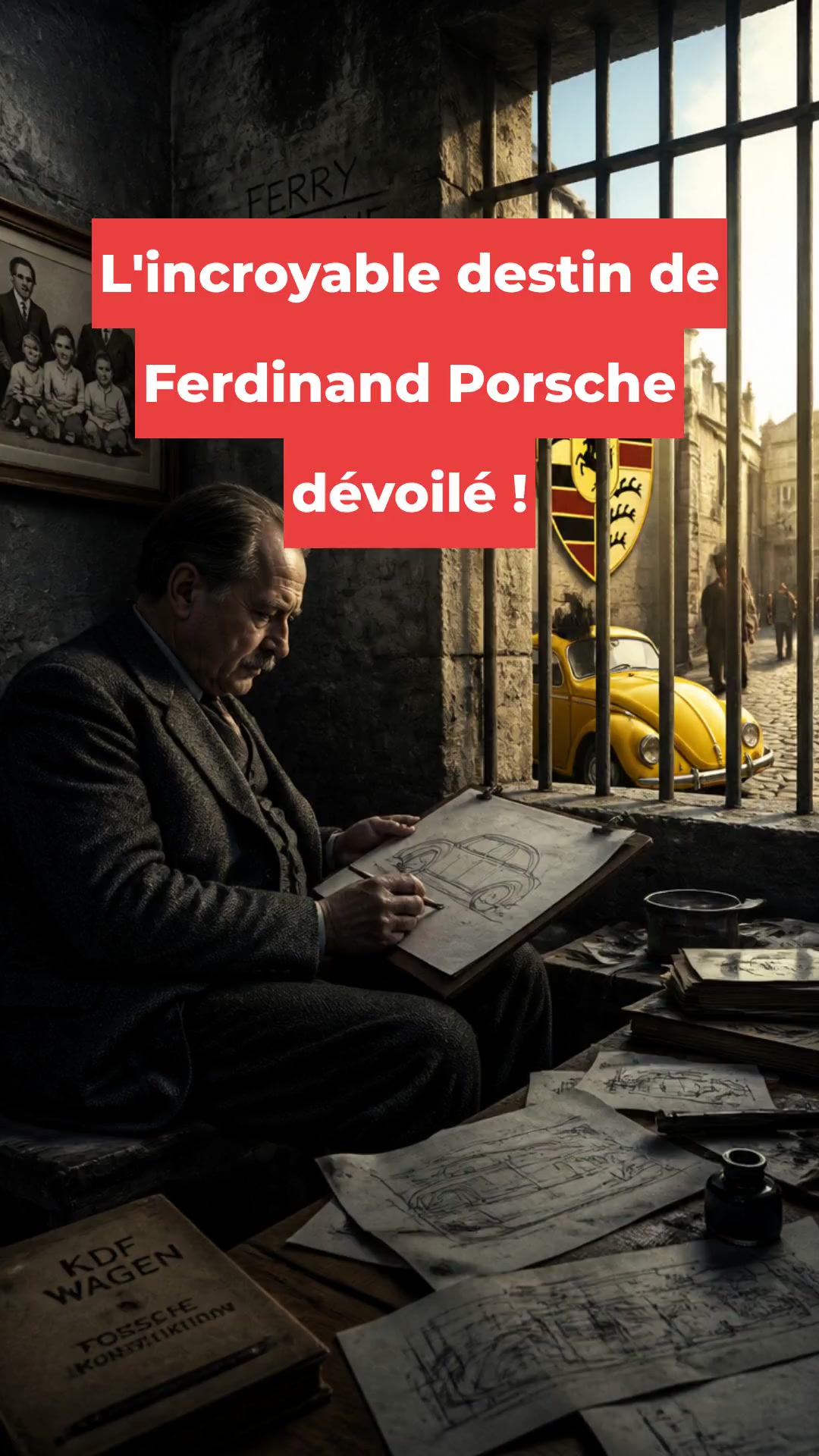 L'incroyable destin de Ferdinand Porsche dévoilé !