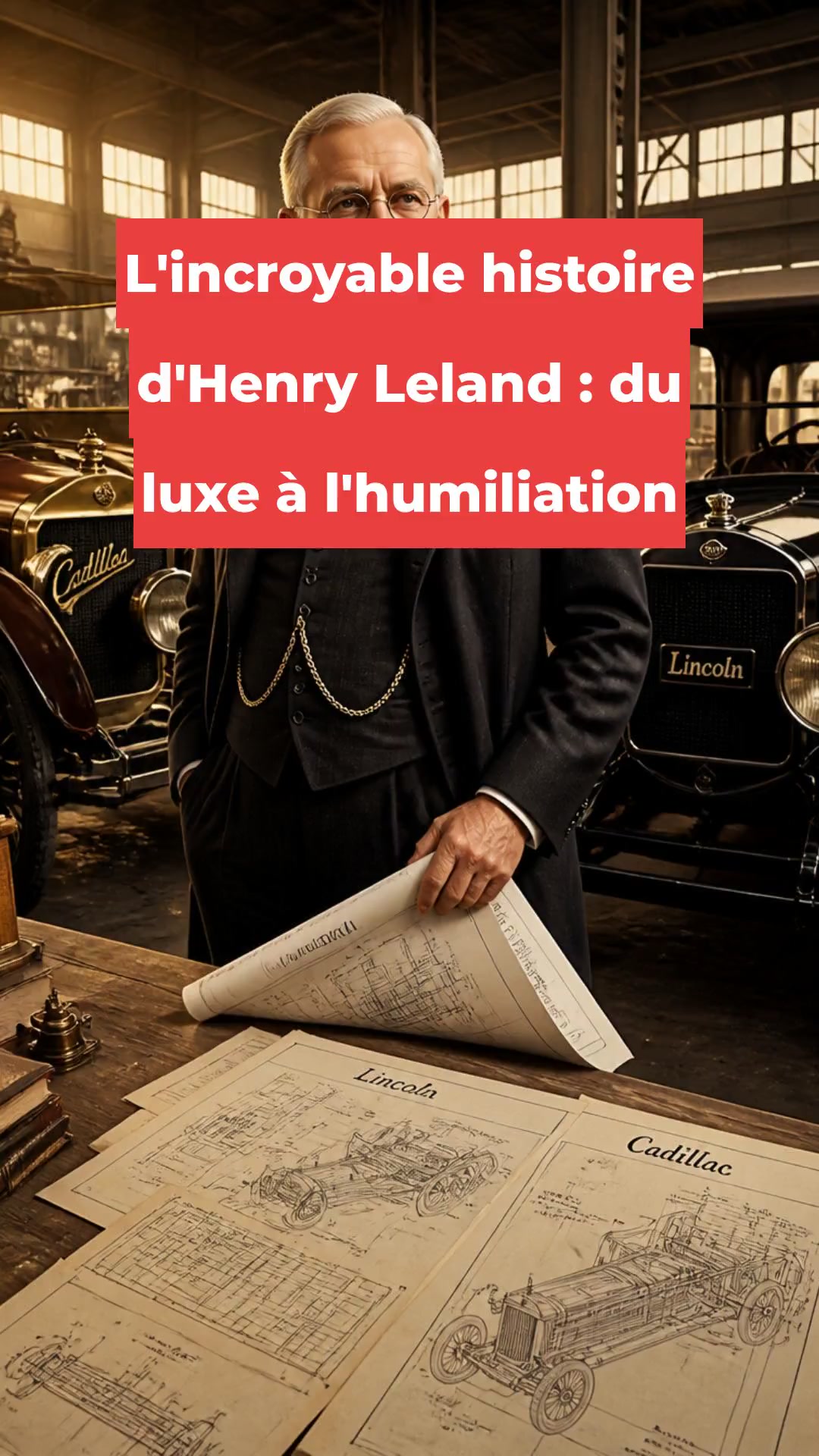 L'incroyable histoire d'Henry Leland : du luxe à l'humiliation
