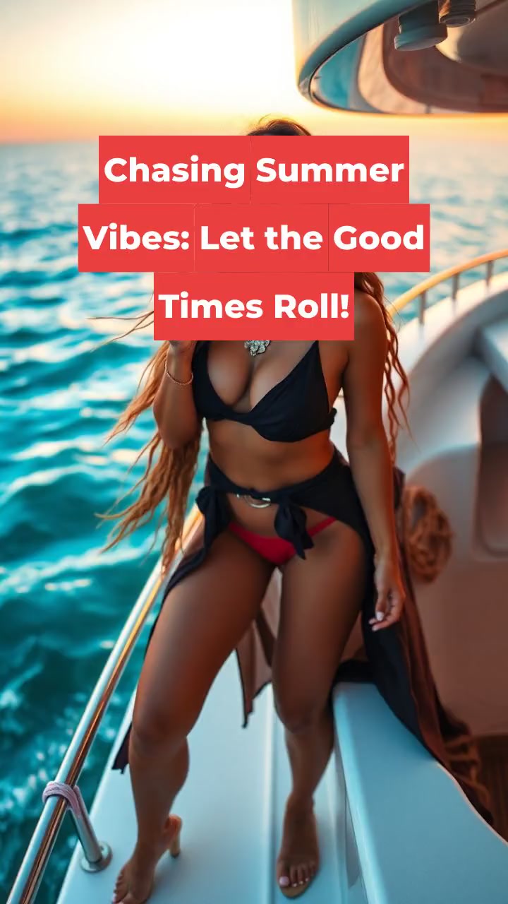 Chasing Summer Vibes: Let the Good Times Roll!