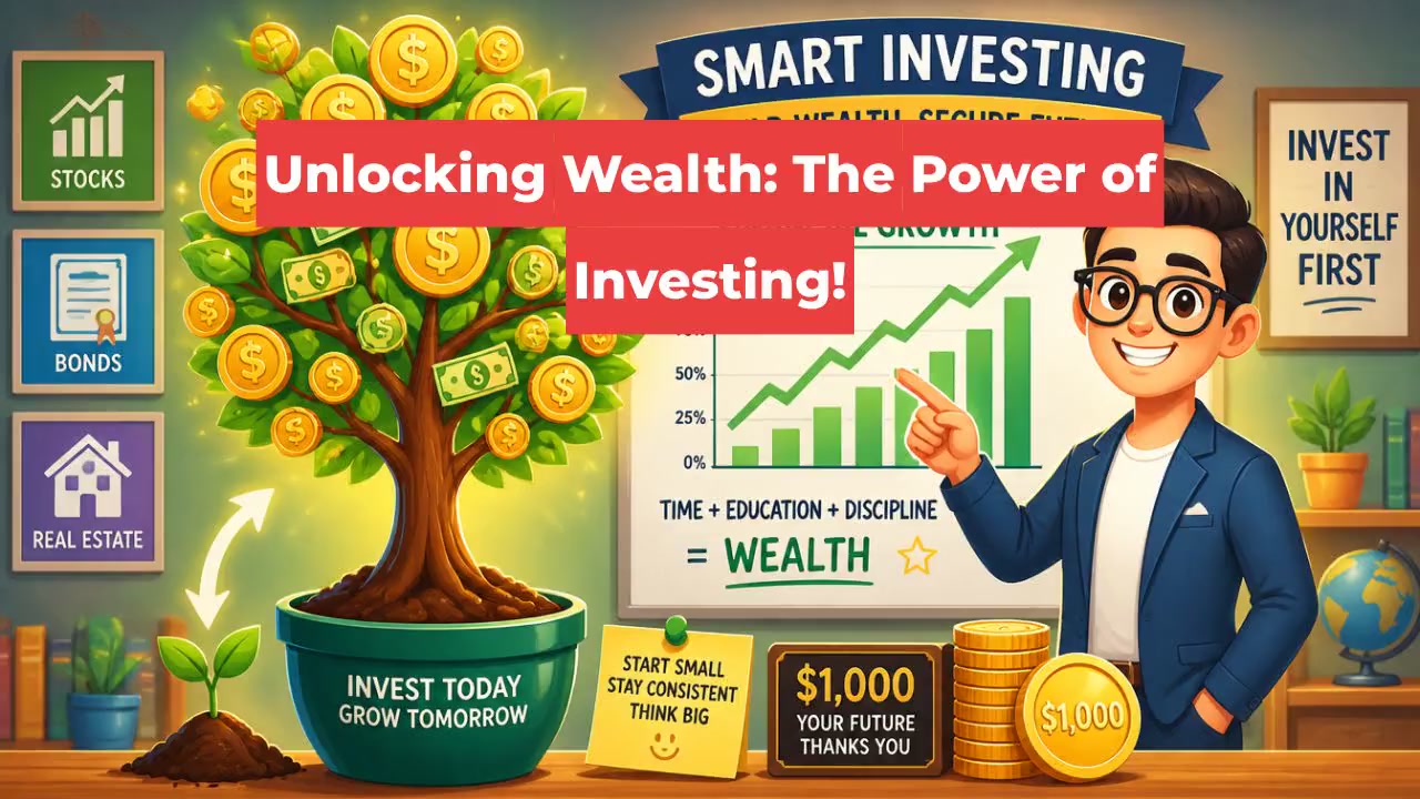Unlocking Wealth: The Power of Investing!