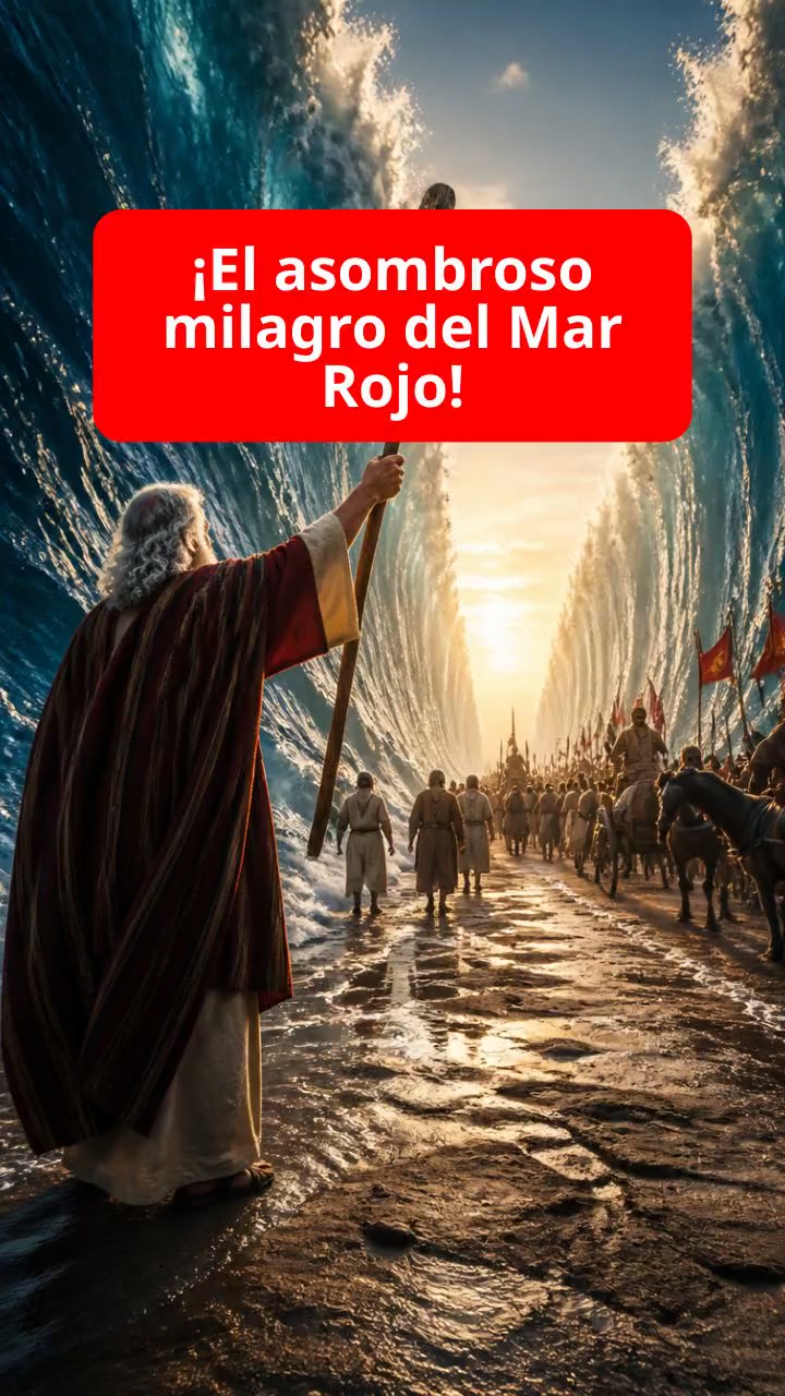 ¡El asombroso milagro del Mar Rojo!