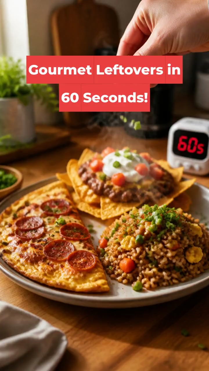 Gourmet Leftovers in 60 Seconds!