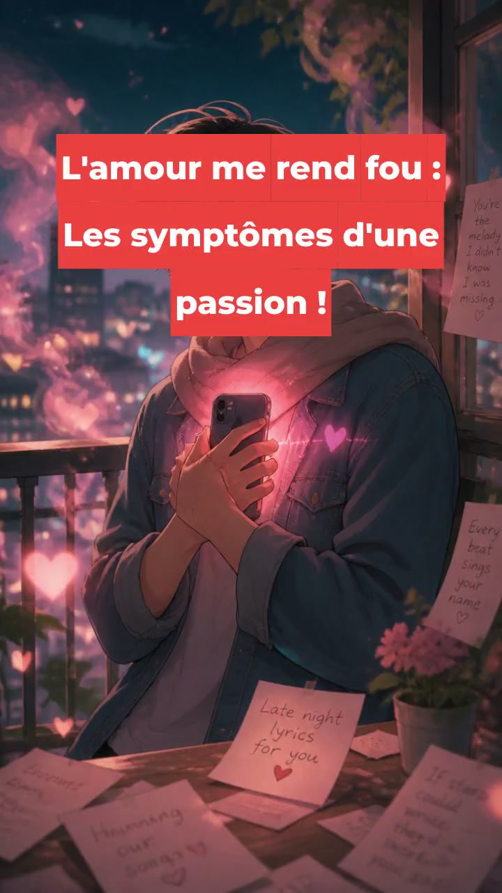 L'amour me rend fou : Les symptômes d'une passion !