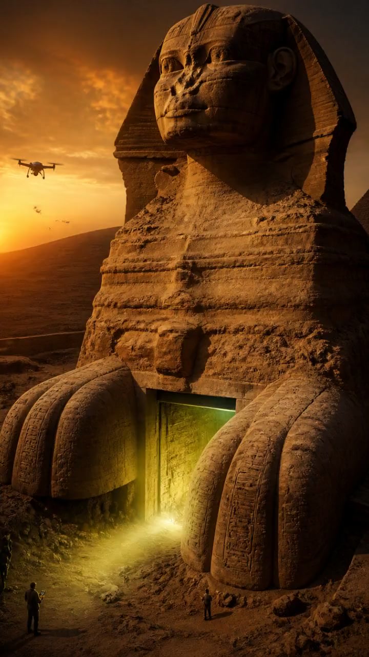 Unlocking the Secrets of the Sphinx: Hidden Chamber Revealed!