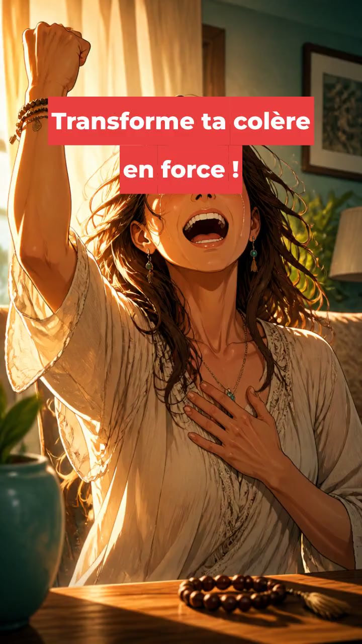 Transforme ta colère en force !