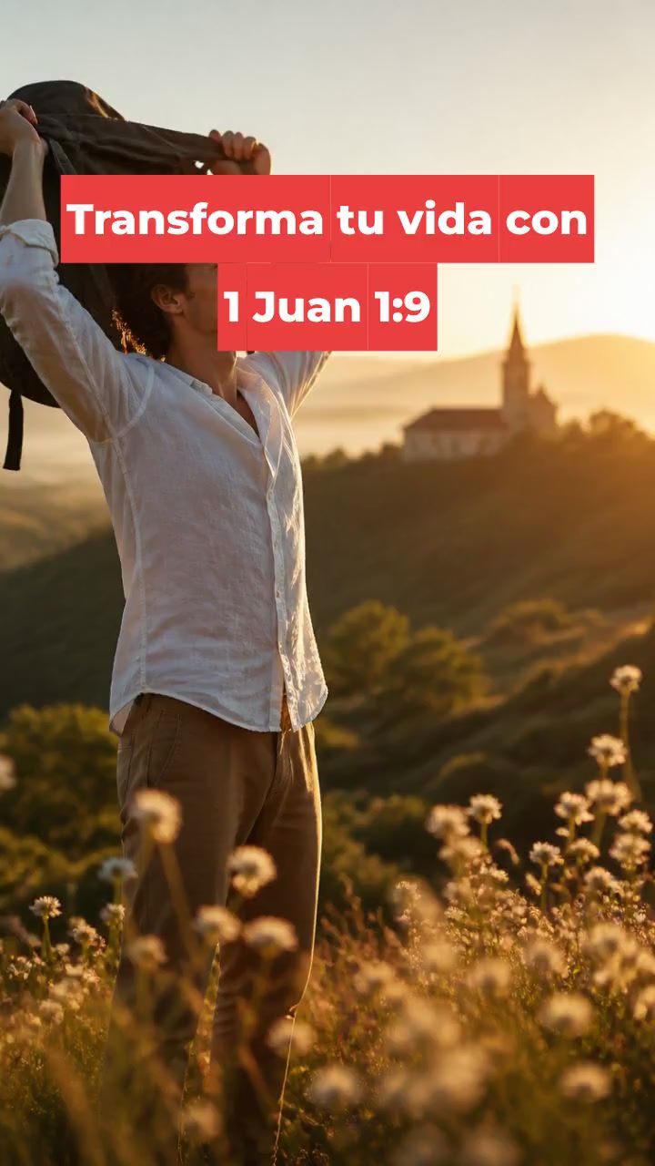 Transforma tu vida con 1 Juan 1:9