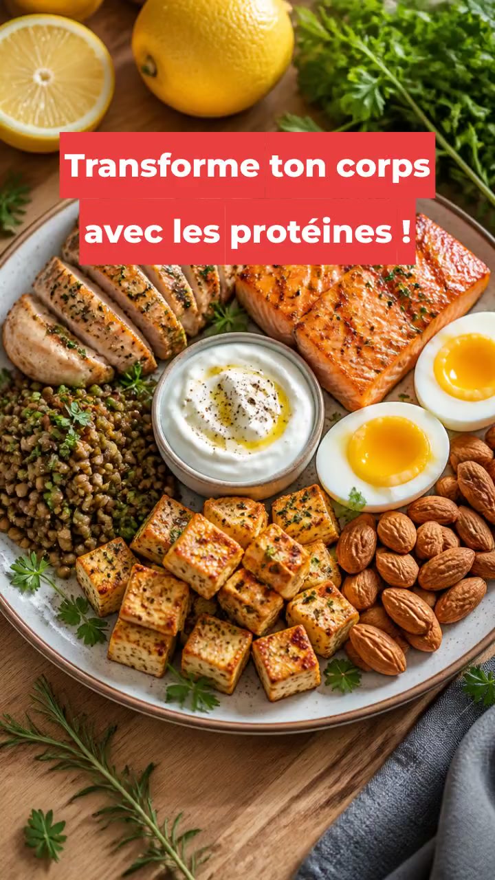 Transforme ton corps avec les protéines !