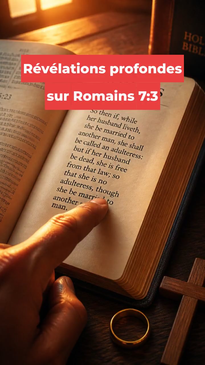 Révélations profondes sur Romains 7:3