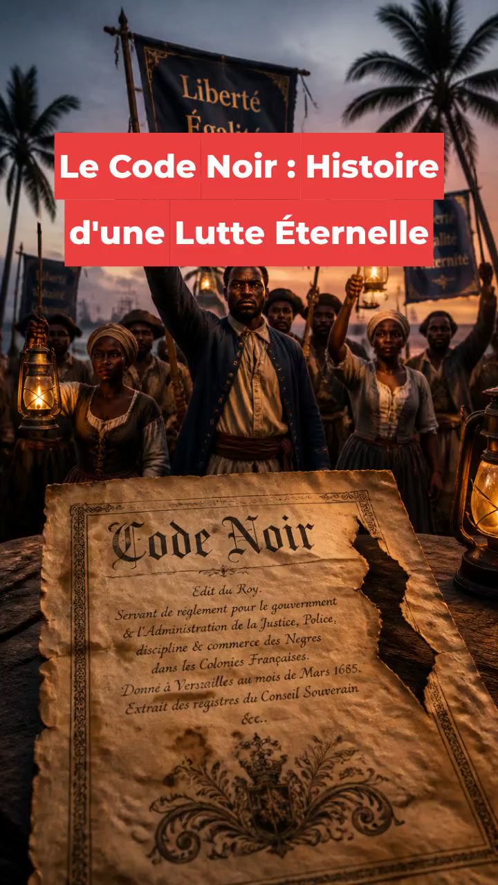 Le Code Noir : Histoire d'une Lutte Éternelle