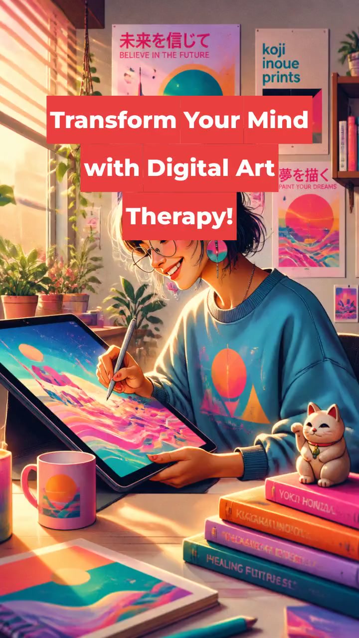 Transform Your Mind with Digital Art Therapy!