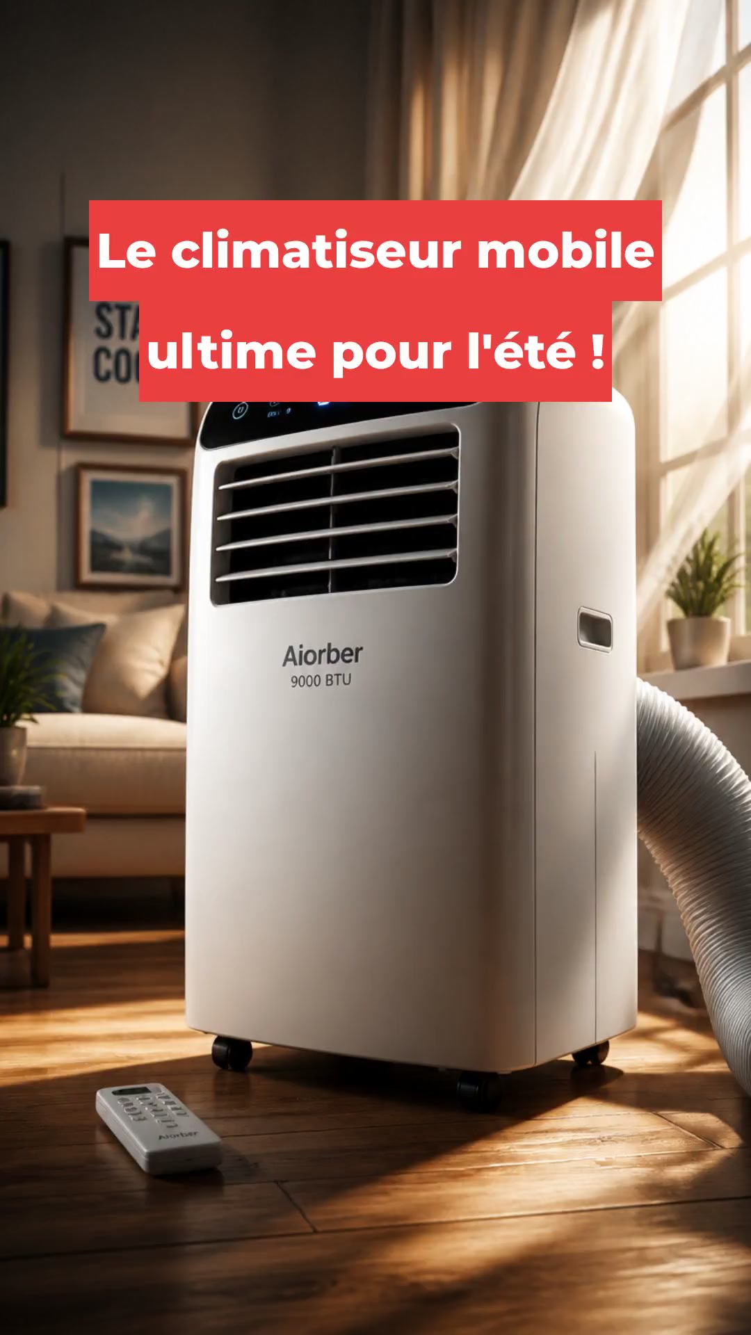 Le climatiseur mobile ultime pour l'été !