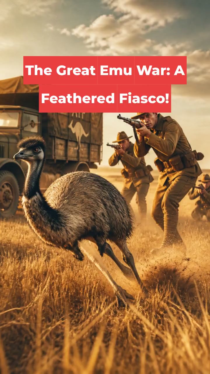 The Great Emu War: A Feathered Fiasco!