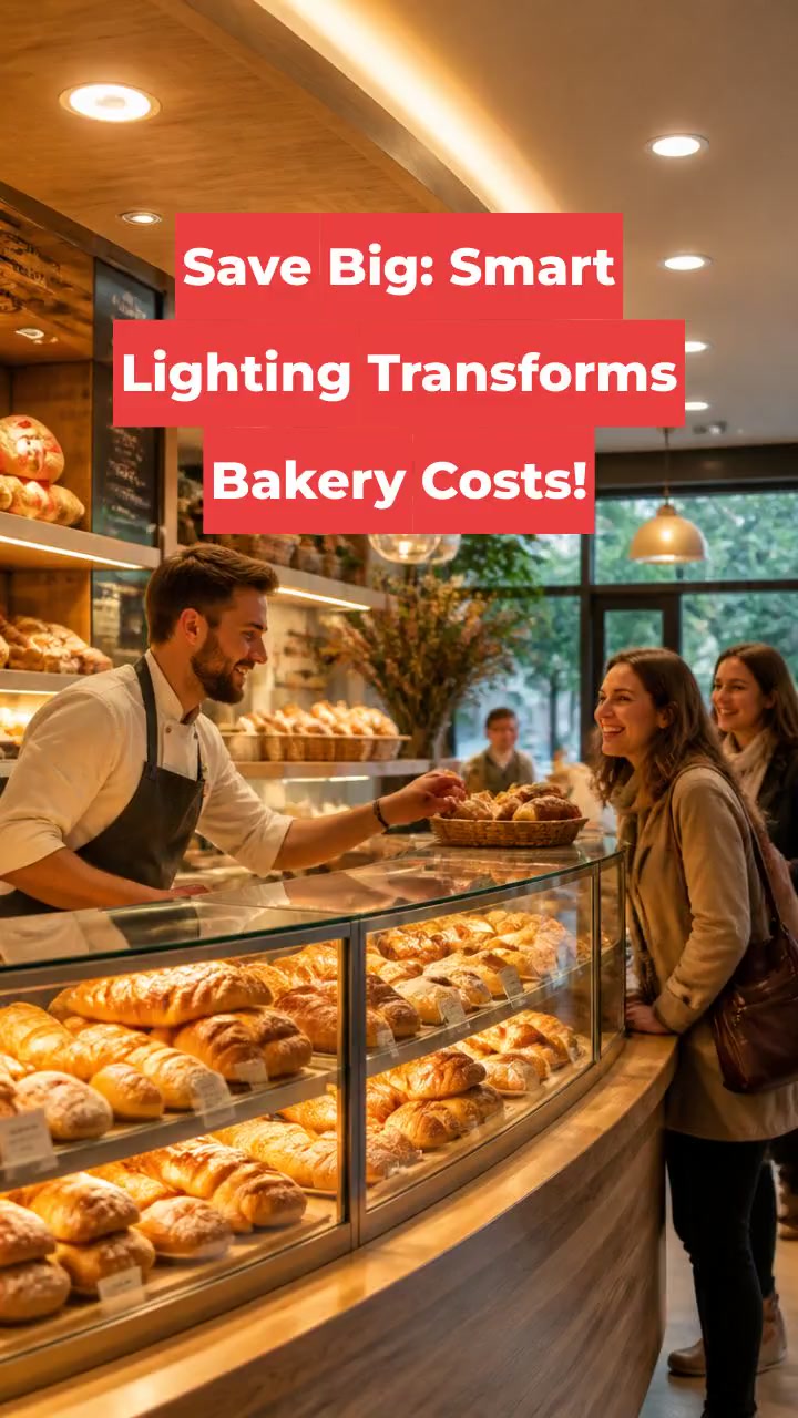 Save Big: Smart Lighting Transforms Bakery Costs!