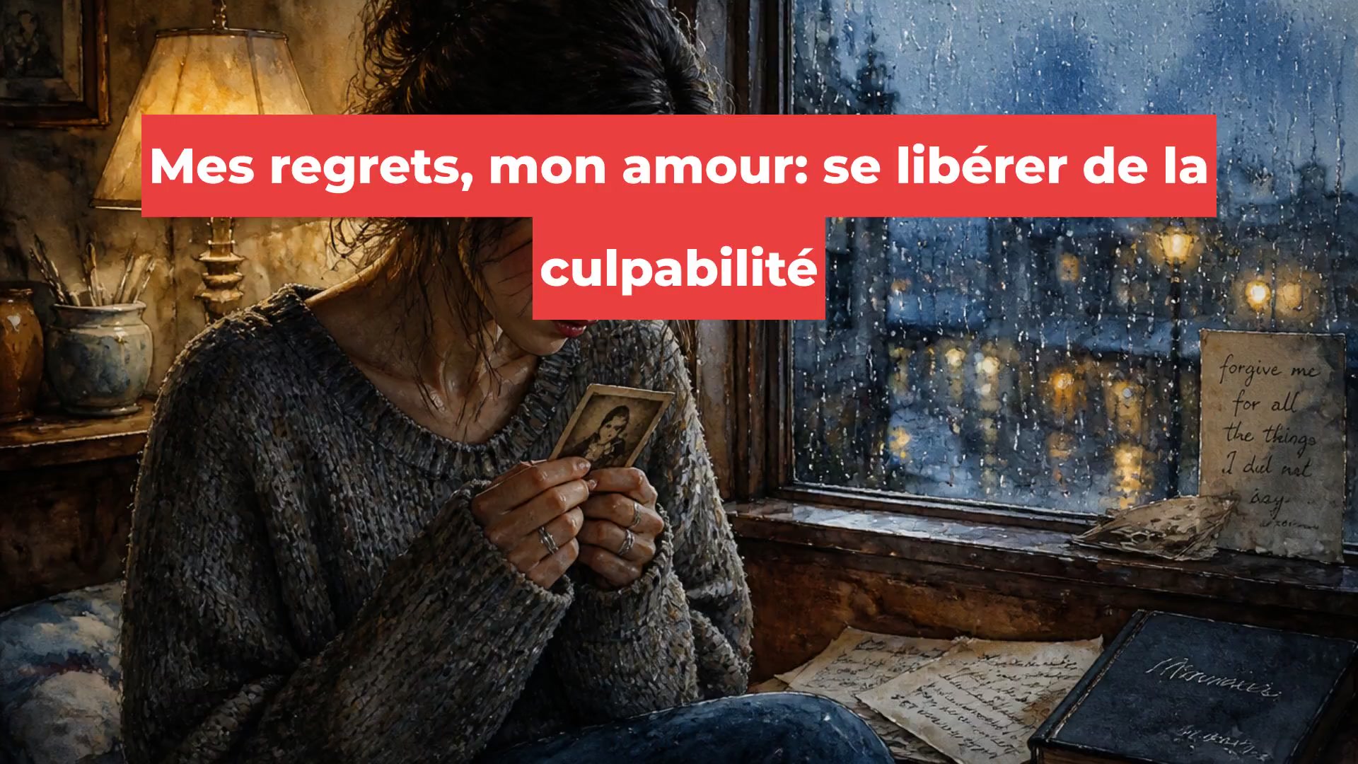 Mes regrets, mon amour: se libérer de la culpabilité