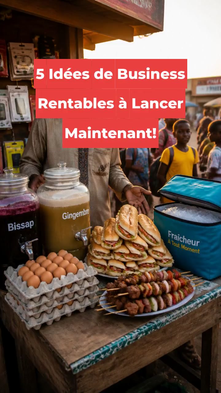 5 Idées de Business Rentables à Lancer Maintenant!