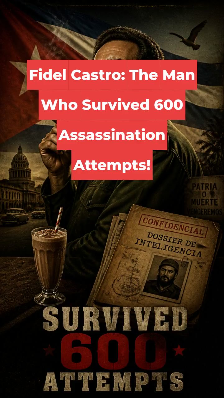 Fidel Castro: The Man Who Survived 600 Assassination Attempts!